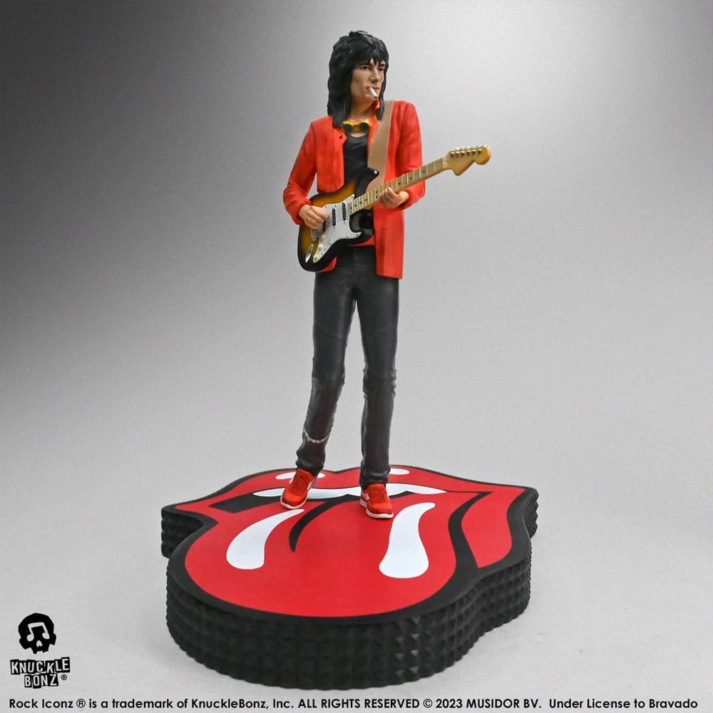The Rolling Stones Rock Iconz Statue Ronnie Wood